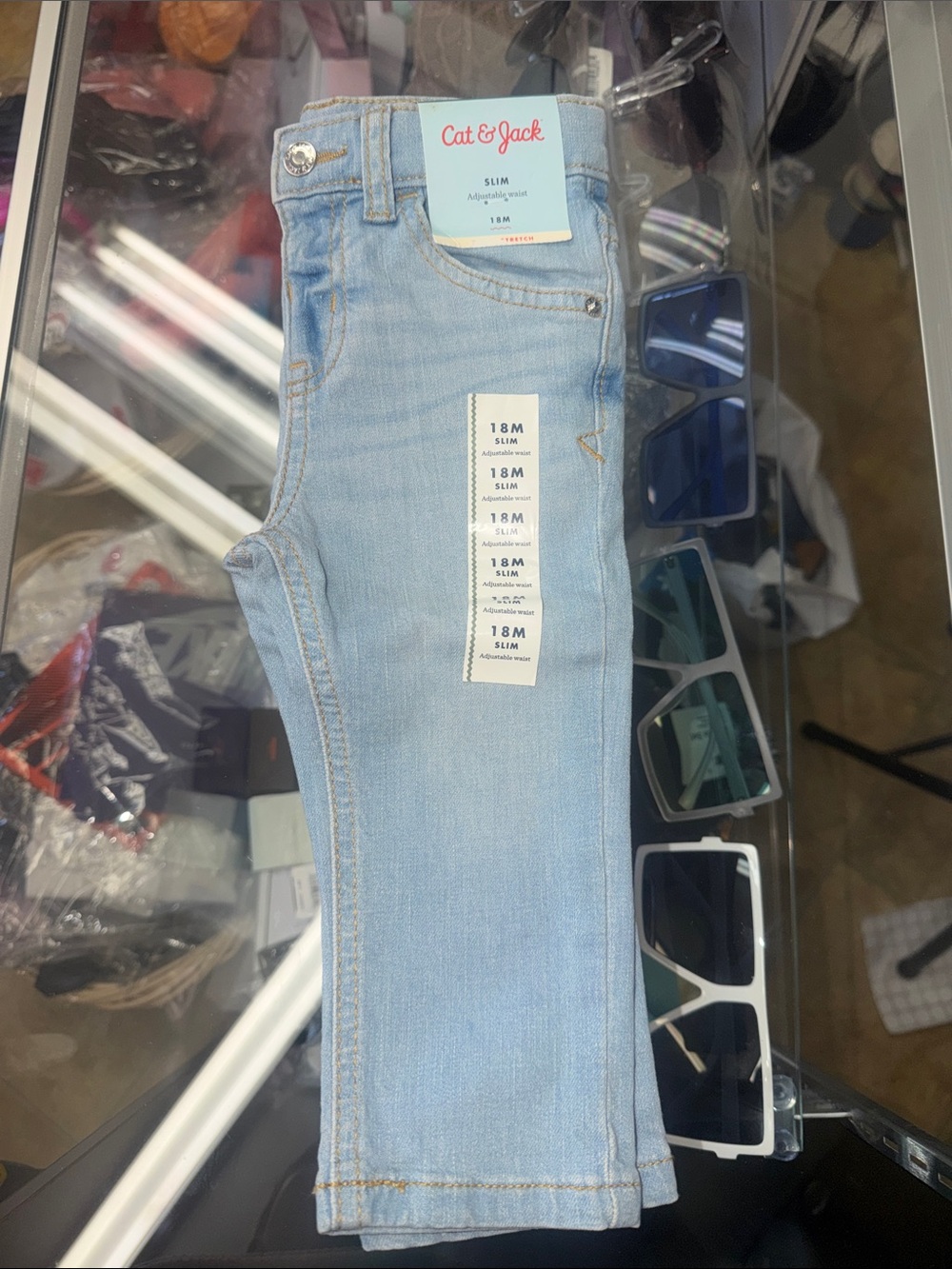 Cat & Jack Light Blue Skinny Denim Jeans